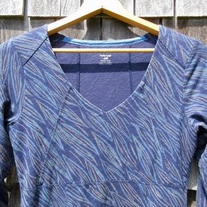 Blue Feather Dress by Horny Toad for Title Nine